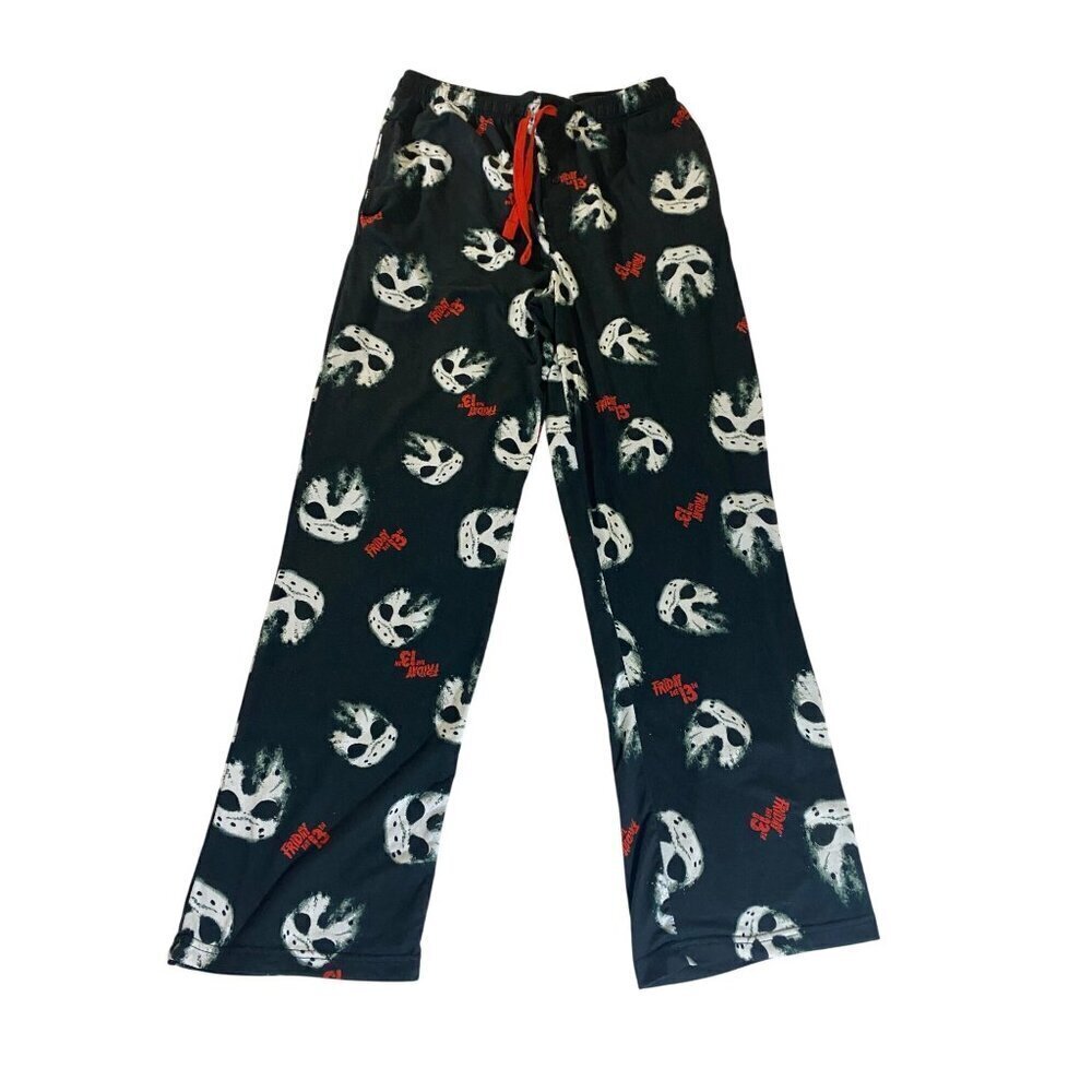 Friday The 13th Men's Horror Pajama Botttoms - Medium